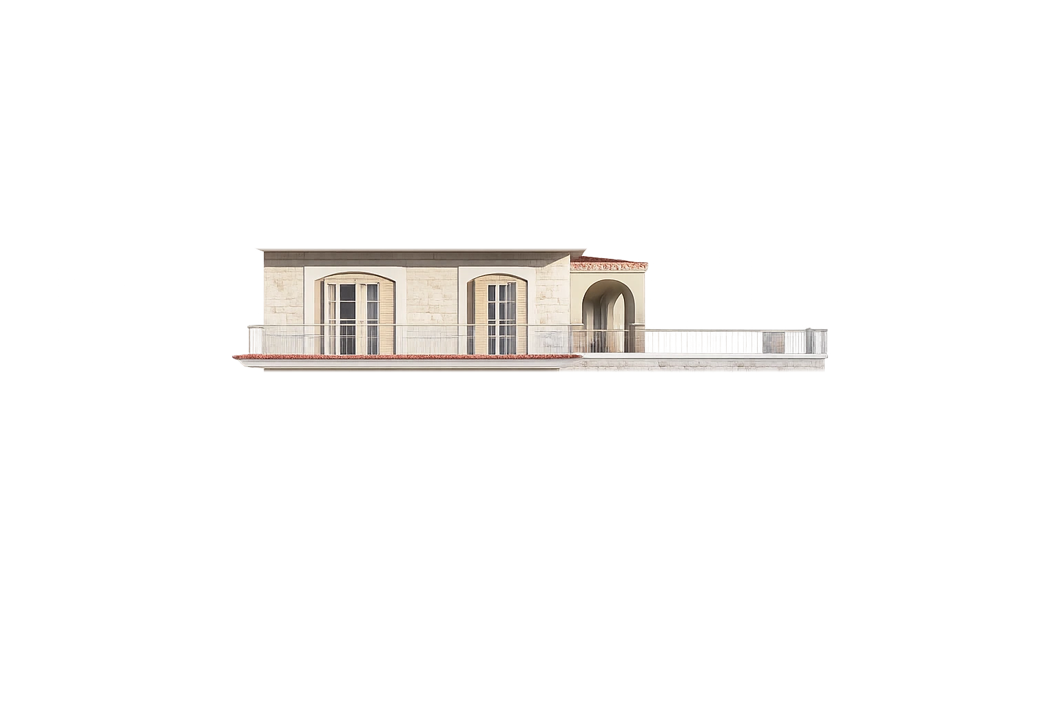 Villa zemin kat kütlesi